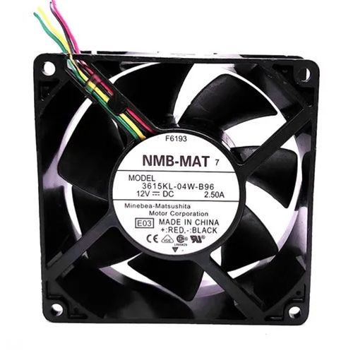 3615Kl-04W-B96 12V Dc Brushless Air Cooling Fan Blade Material: Plastic