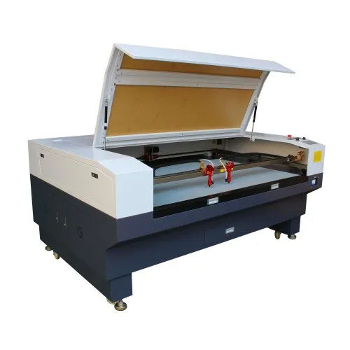 Semi Automatic Double Head Laser Cutting Machine