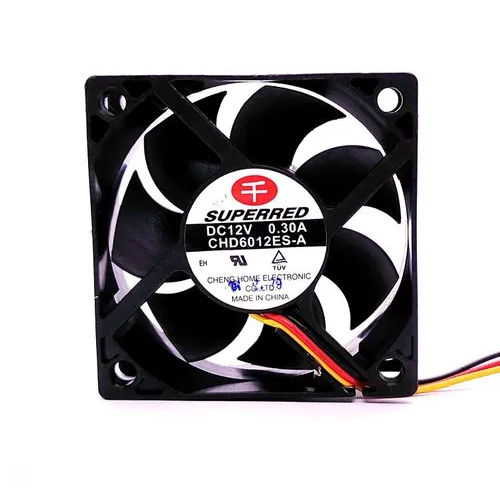 Chd6012Es-A Size Dc 12V Brushless Air Cooling Fan Blade Material: Metal