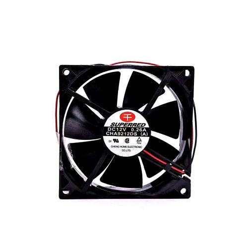 Superred CHA9212DS 60 CFM Brushless Air Cooling Fan