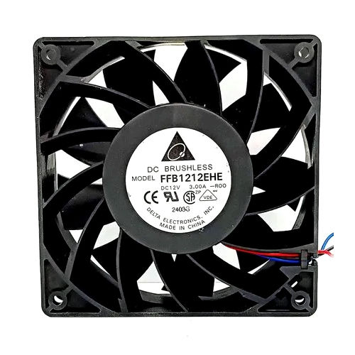 Delta Ffb1212Ehe 12V Dc Wires Cooling Fan Blade Material: Metal