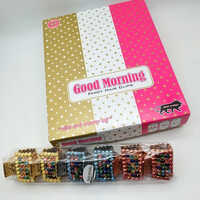Ladies Stone Hair Clutchers - Plastic Material, Multi Color Design | Elegant Accessory for Girls and Women
