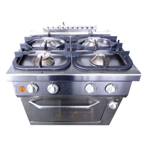 4 Bay Burner with Oven