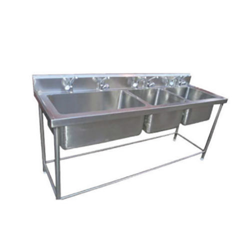 3 Sink Dish Wash Unit