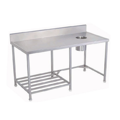 Work Table with Chute