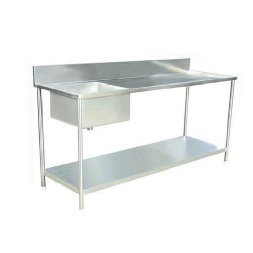 Durable Work Table With Sink