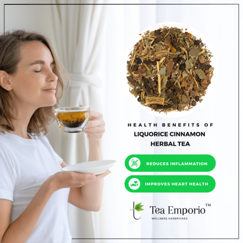 LIQUORICE CINNAMON HERBAL TEA