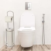 TISSUE ROLL STAND 63CM HIGH QUALITY STEEL STAND FOE TOILET AND HOME USE STAND (5199)