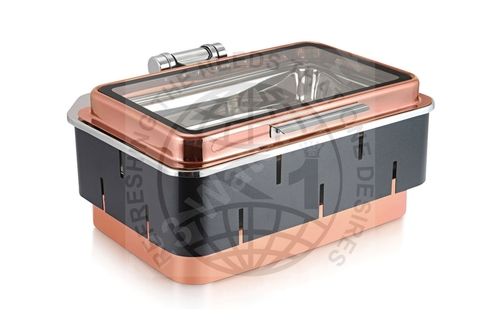 Luxury Square chafing Dish Stainless Steel High quality