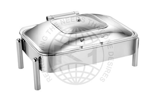 stainless steel hotel restaurant buffet food warm container chafing dish