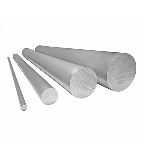 Silver Aluminium Round Bar