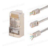 Rj45 Connector Cat5e Stp Pass Through Taiwan 100Set