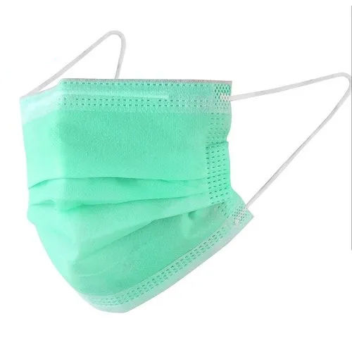 3 Ply Green Surgical Face Mask Age Group: Suitable For All Ages