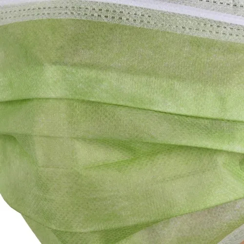 3 Ply Olive Green Face Mask