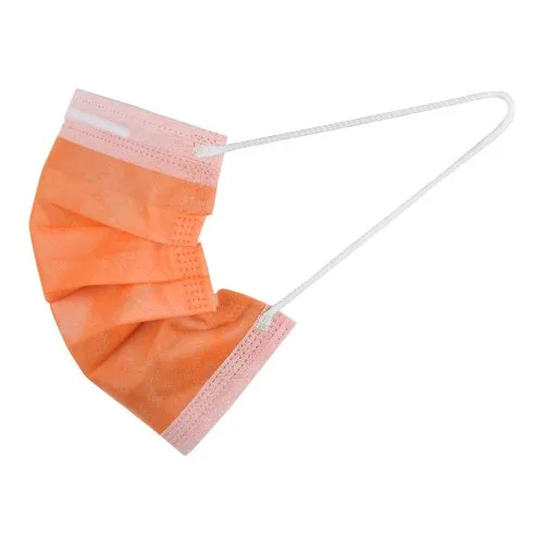 3 Ply Orange Face Mask