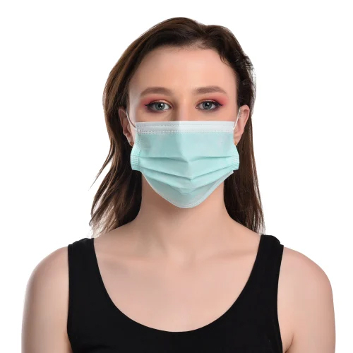 3 Ply Green Surgical Face Mask