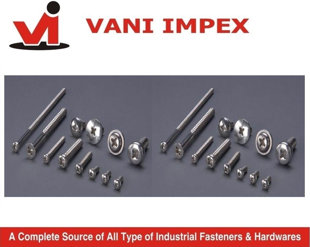 Stainless Steel Cross Recessed Fasteners