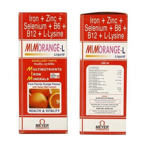 Mimorange L Vitamin B Complex 200ml