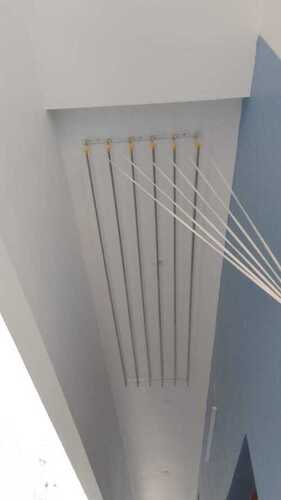 Ceiling mounted pulley type cloth drying hangers in Pachhapalayam Coimbatore