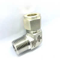 Male Elbow - Silver, 1 Inch | Plumbing Pipe Connector With Durable Performance