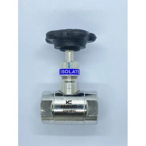 Silver Round Body Needle Valve