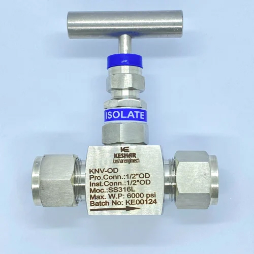 OD x OD Needle Valve