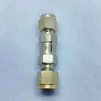 Silver High Pressure Tube X Tube Non Return Valve