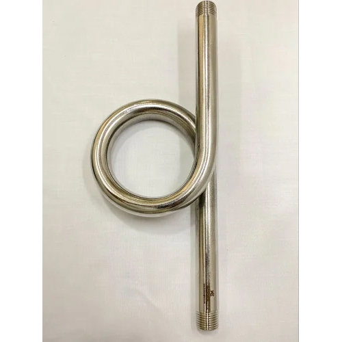 Tail Type Syphon Pig - Stainless Steel, Polished Silver Finish | Durable Design for Efficient Fluid Transfer