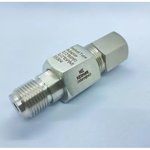 Silver Swivel Adapter