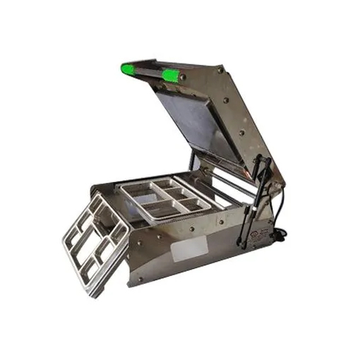 8 And 5 Portion Meal Tray Sealing Machine Application: Industrial