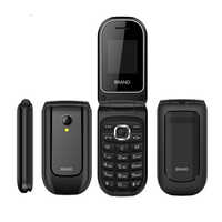 K47 Flip Phone Body Material: Plastic & Glass