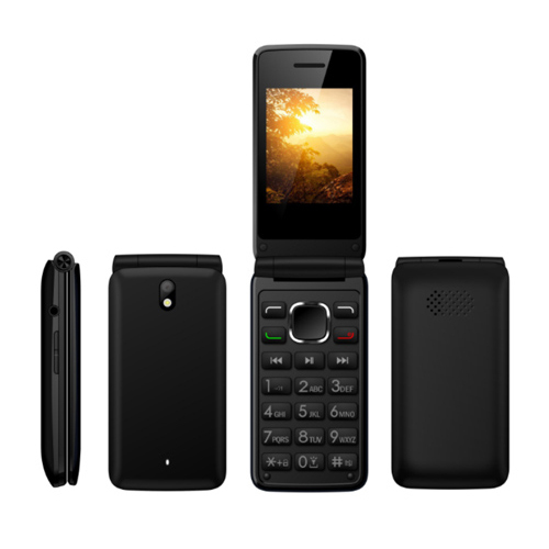 K38 Flip Phone Body Material: Plastic & Glass