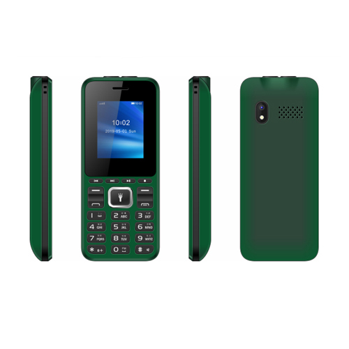 88X9 Rubber Keypad Dual SIM Phone - 1.8 Inch Color Display, MP3/MP4 Support, Micro USB & 3.5mm Audio Jack, 8GB T-Card Compatible