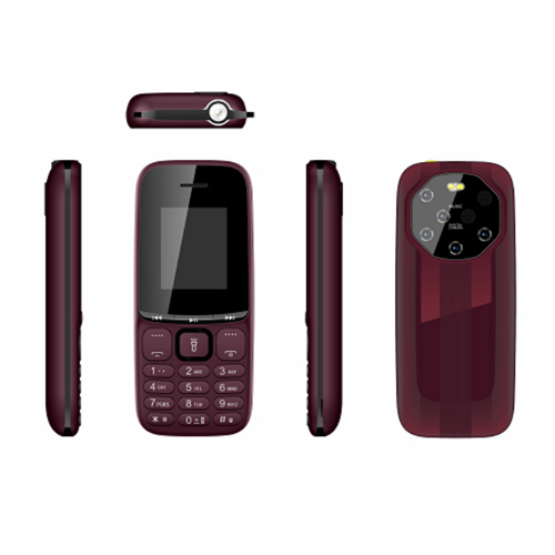 3618 Keypad Phone Body Material: Plastic & Glass