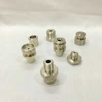 Cnc Precision Parts - Stainless Steel, Silver Finish | Ideal For Broaching, Drilling, And Etching Applications