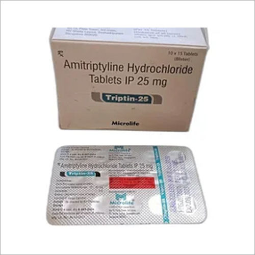 25 Mg Aimitriptyline Hydrochloride IP Tablets