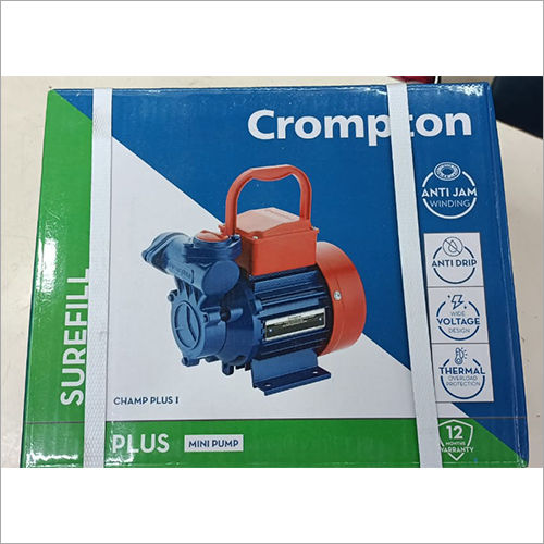 Black Crompton Champ Plus I Mini Pump