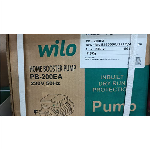 Black Wilo Home Booster Pump