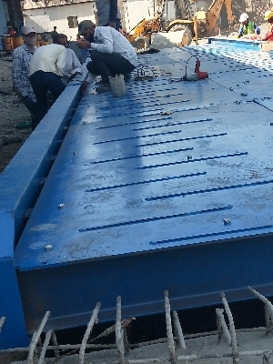 Weighbridge Fully - Color: Blue