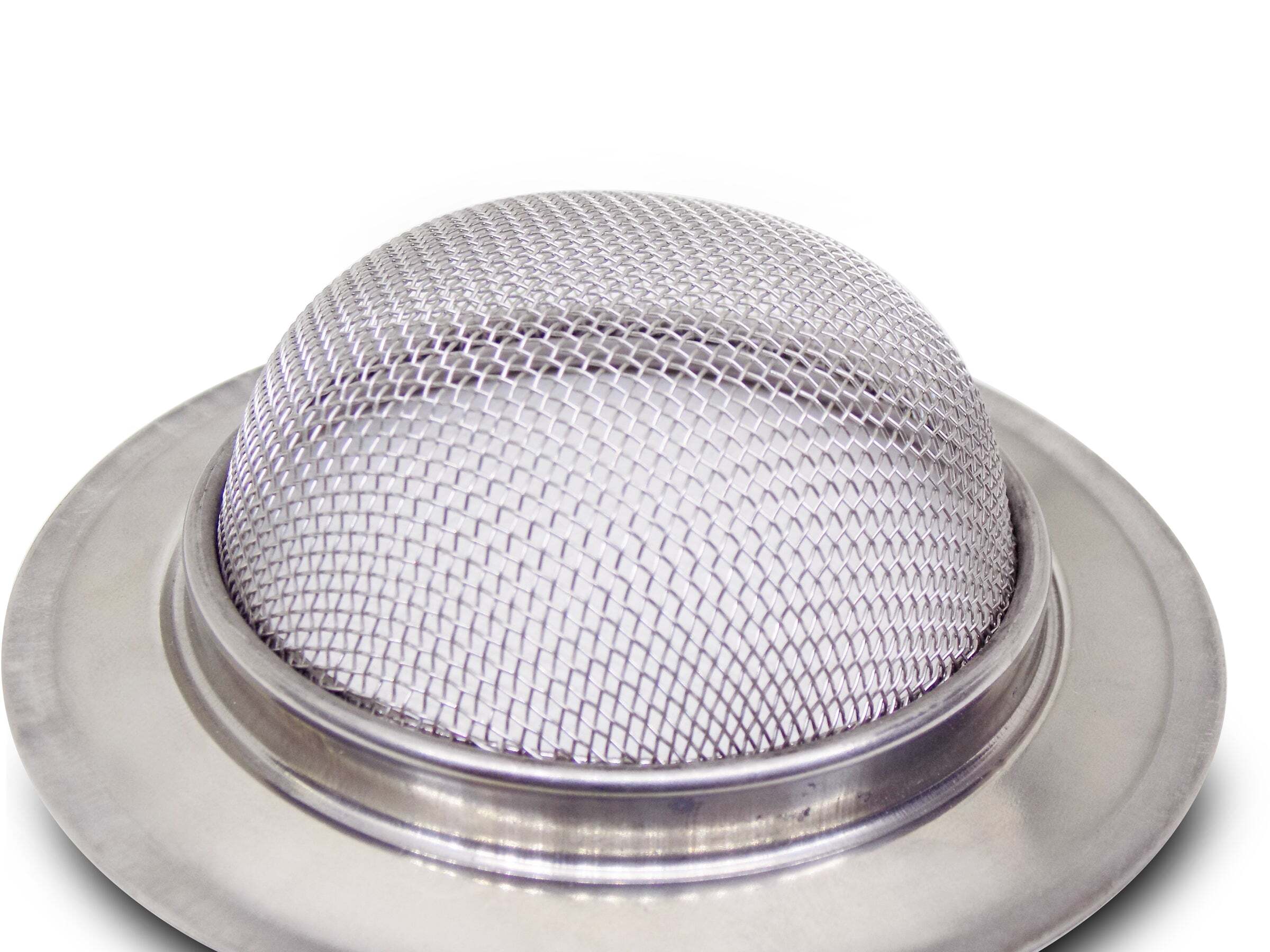 SMALL STAINLESS STEEL SINK/WASH BASIN DRAIN STRAINER (0792)