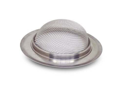 LARGE STAINLESS STEEL SINK/WASH BASIN DRAIN STRAINER (0790)