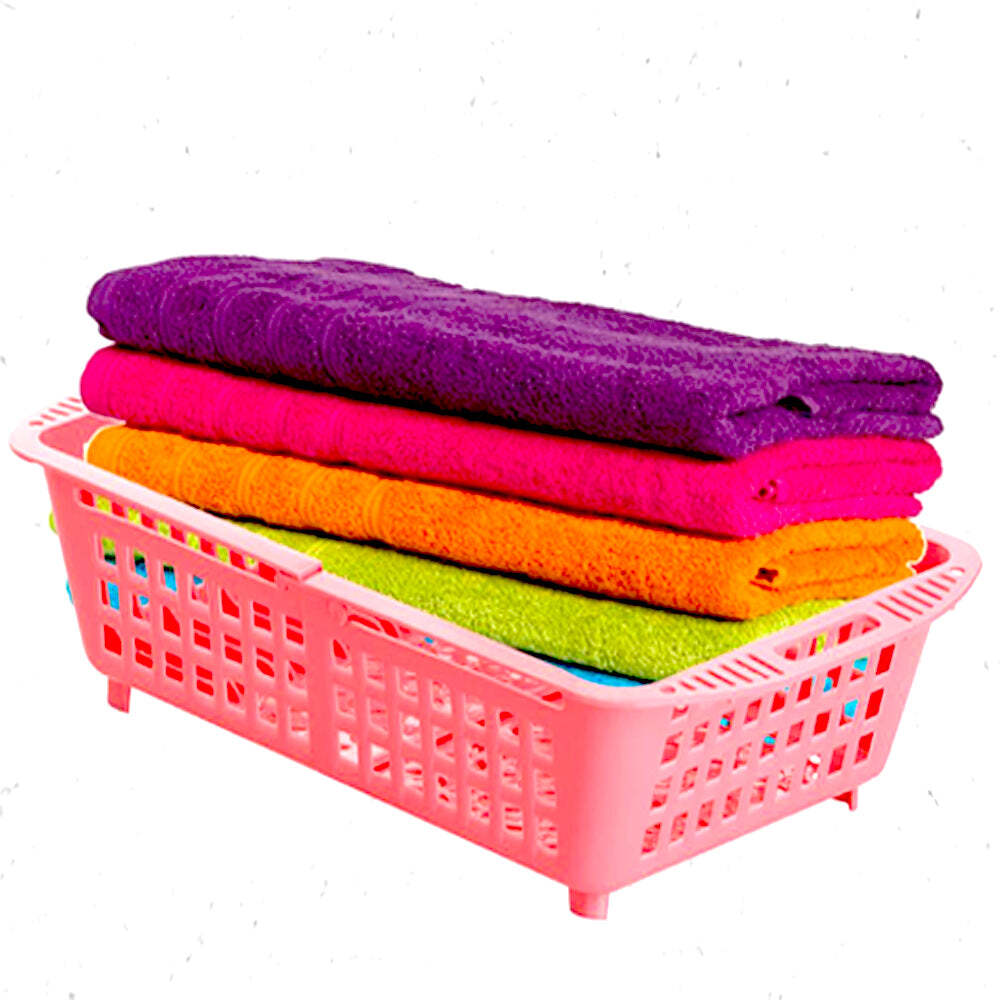 PLASTIC ADJUSTABLE OVER SINK DISH DRAINER (MULTI COLOURED) (2263)