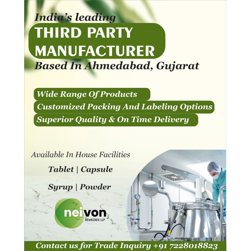 Pharma Third Party Manufacturer