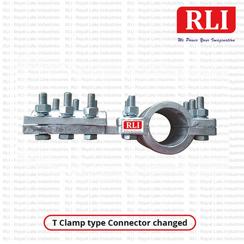 Silver T Clamp Connector