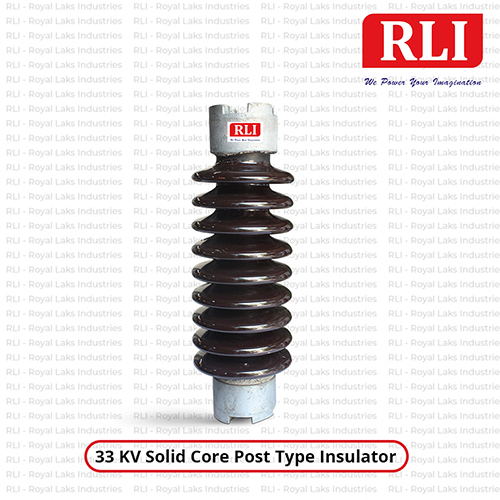 33 KV Solid Core Post Type Porcelain Insulator