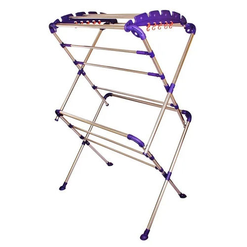 Stainless Steel Cloth Drying Stand, Shape: Rectangular at Rs 3300 in  Coimbatore