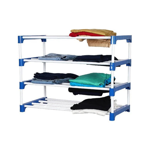 High Quality Stainless Steel Four Shelves Cloth Rack