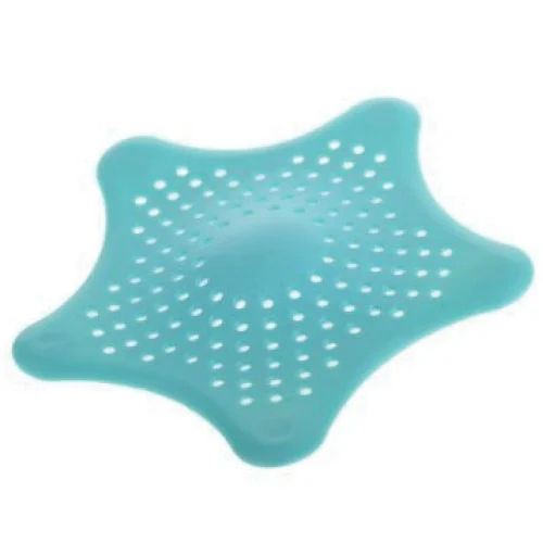 Plastic Hair Catcher Rubber Bath Sink Strainer Shower Drain