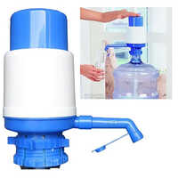 Blue/white Drinking Water Pump Dispenser -pump It Up - Manual Water Pump