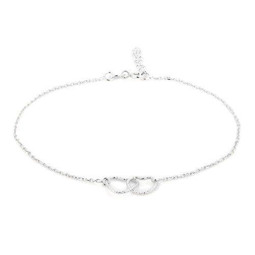 Interlinked Open Couple Heart Anklet Manufacturer, Supplier & Exporter